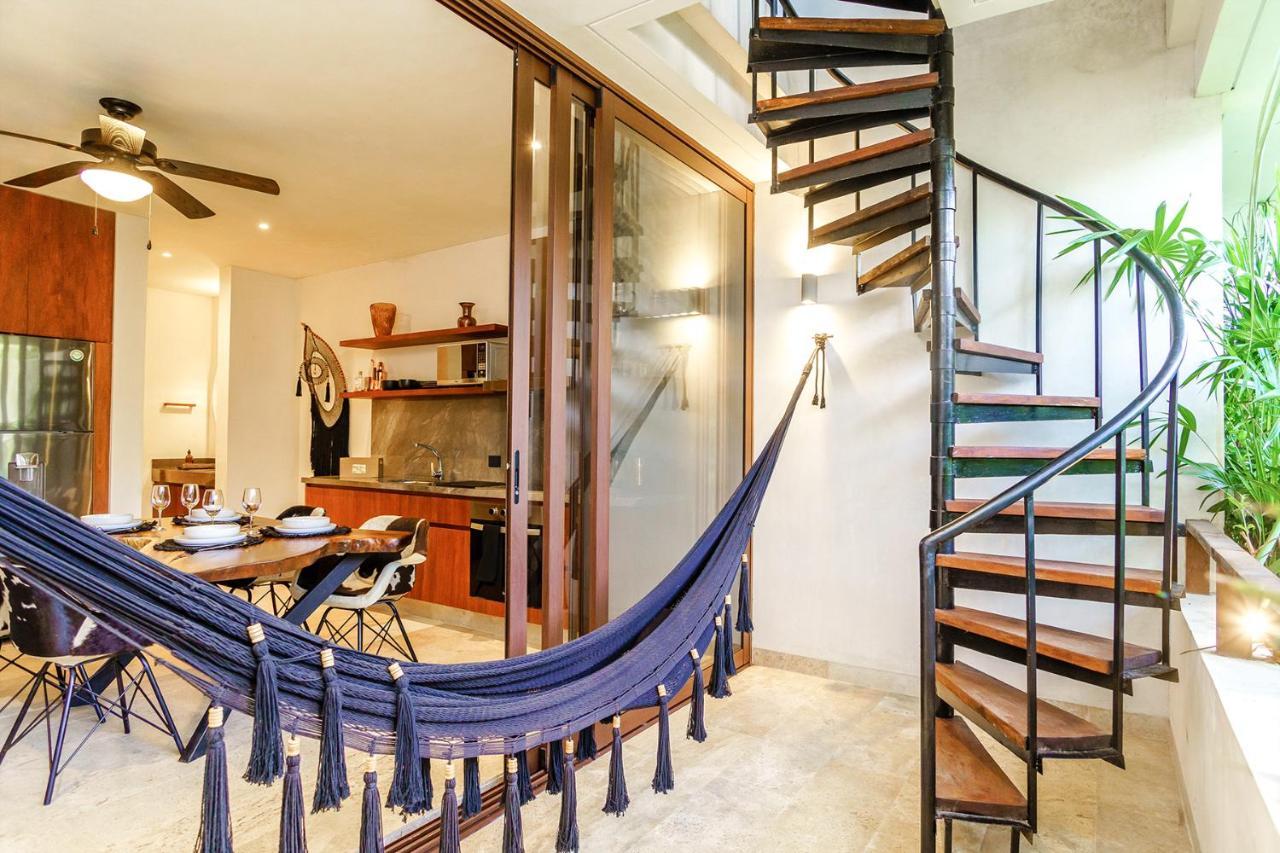 Jungle Luxury In Private Residential Area & Stunning Rooftop By Stella Rentals Тулум Екстер'єр фото