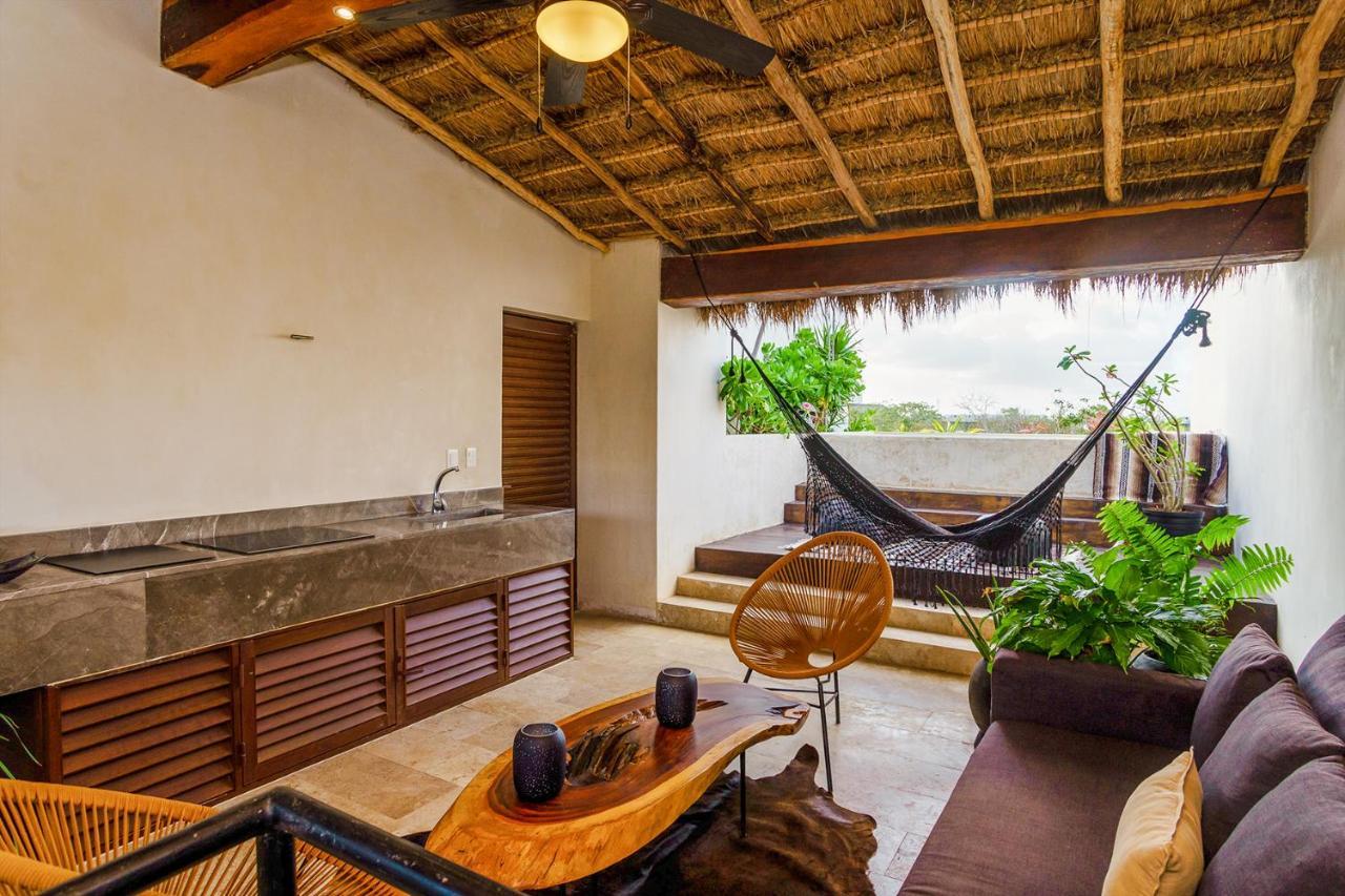 Jungle Luxury In Private Residential Area & Stunning Rooftop By Stella Rentals Тулум Екстер'єр фото