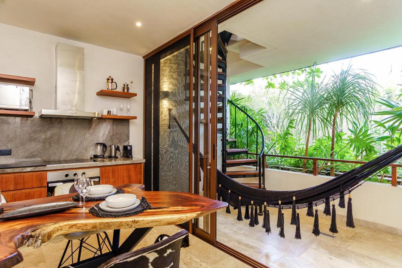 Jungle Luxury In Private Residential Area & Stunning Rooftop By Stella Rentals Тулум Екстер'єр фото