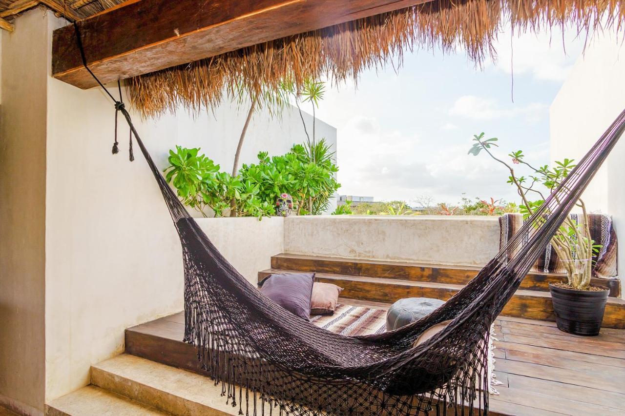 Jungle Luxury In Private Residential Area & Stunning Rooftop By Stella Rentals Тулум Екстер'єр фото