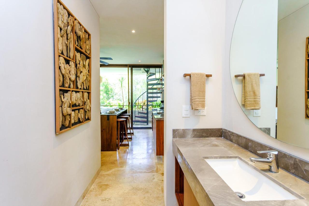Jungle Luxury In Private Residential Area & Stunning Rooftop By Stella Rentals Тулум Екстер'єр фото