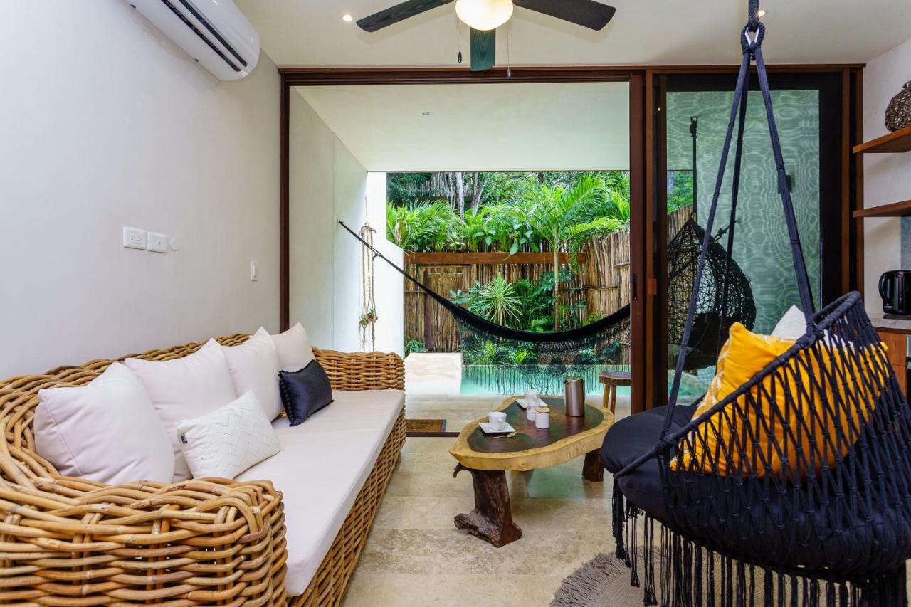 Jungle Luxury In Private Residential Area & Stunning Rooftop By Stella Rentals Тулум Екстер'єр фото